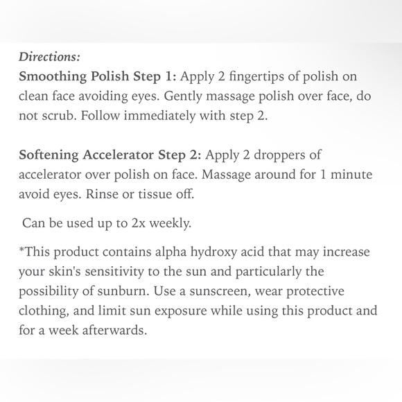 ACT OF WELLNESS Euphoric Exfoliation 2 step Polish + Serum Skin Exfoliator - Picture 5 of 5